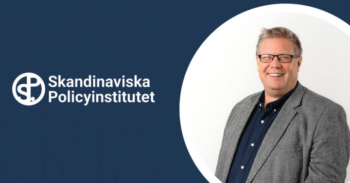 Bilden visar Lars Pettersson, Policyinstitutets tillträdande VD