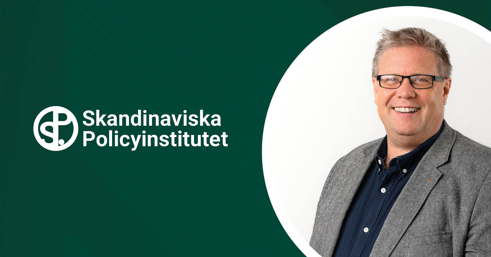 Bild på Policyinstitutets vd Lars Pettersson